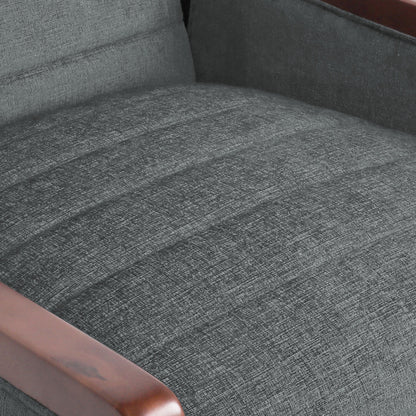 Poltrona reclinabile con schienale a spinta Anaura Channel Stitch di Christopher Knight Home