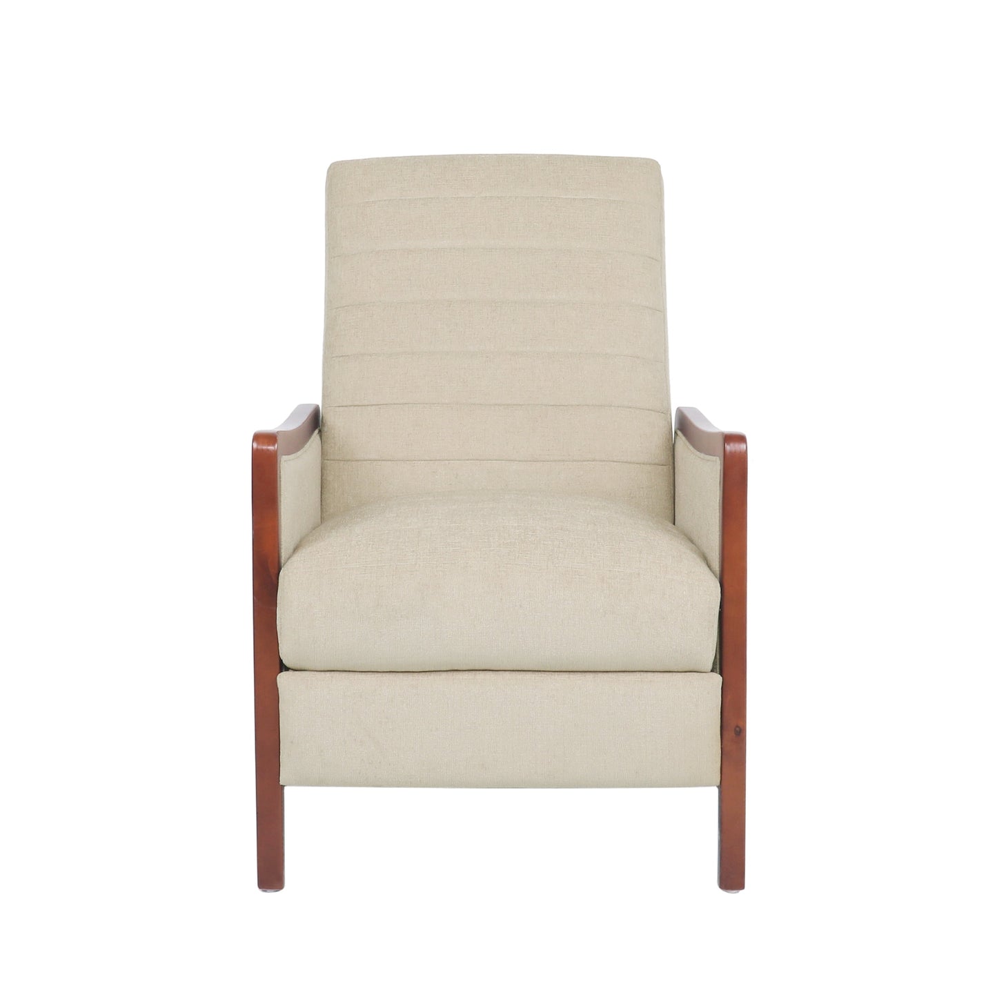 Poltrona reclinabile con schienale a spinta Anaura Channel Stitch di Christopher Knight Home