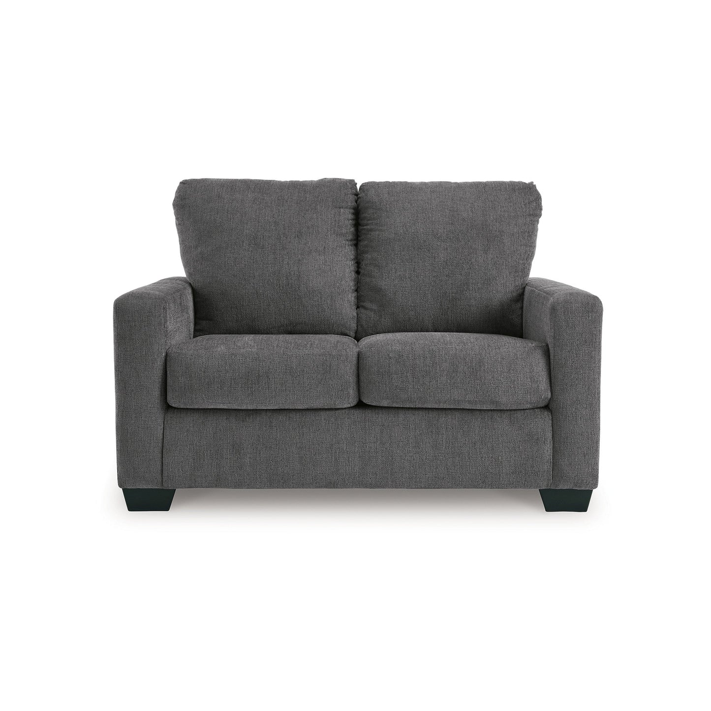 Divano letto Anise con letto estraibile singolo, poliestere grigio peltro