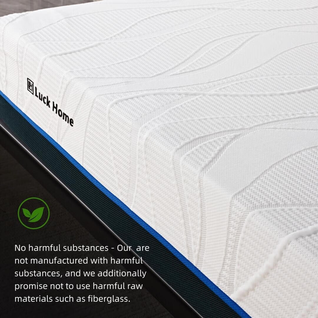 Materasso in memory foam antibatterico in tessuto a maglia 10