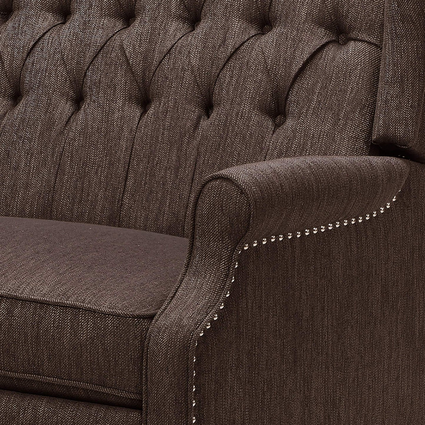 Poltrona reclinabile con schienale alto imbottito Apaloosa di Christopher Knight Home