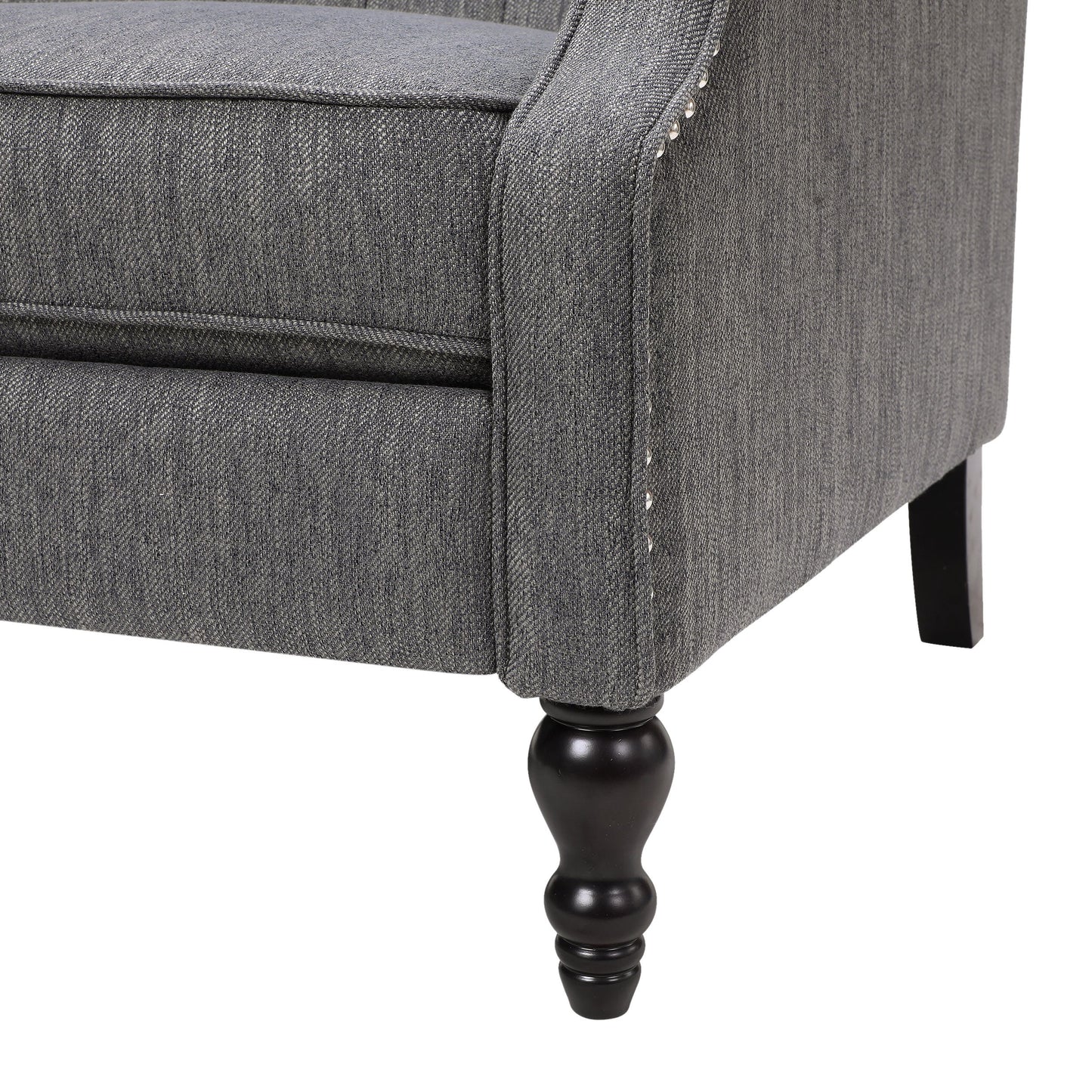 Poltrona reclinabile con schienale alto imbottito Apaloosa di Christopher Knight Home