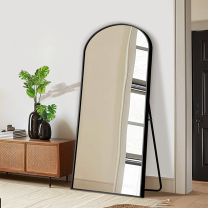Specchio ad arco moderno a figura intera