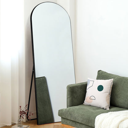 Specchio ad arco moderno a figura intera