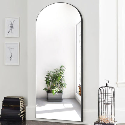 Specchio ad arco moderno a figura intera
