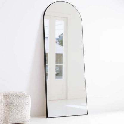 Specchio ad arco moderno a figura intera