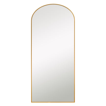 Specchio ad arco moderno a figura intera