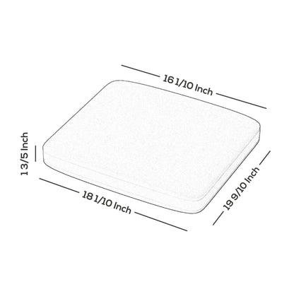 Set da conversazione per patio in vimini da esterno Arden da 4 pezzi con cuscini