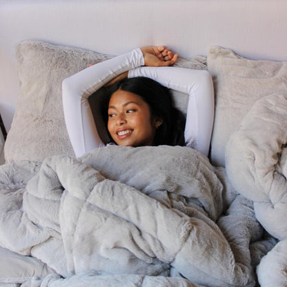 Stai scherzando? Bare - Piumino oversize Coma Inducer® - Grigio Antartide