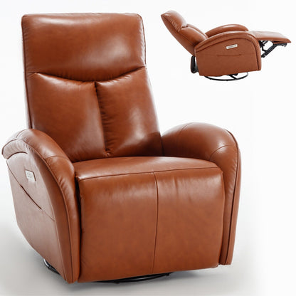Poltrona reclinabile Power Glider senza braccioli con ricarica USB-C e schienale alto