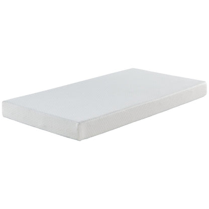 Ashley Furniture Signature Design - Materasso matrimoniale in schiuma Chime da 6 pollici - Letto in una scatola - Bianco
