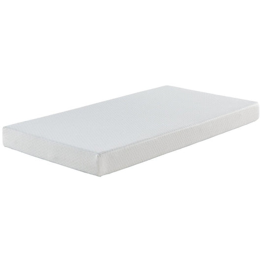 Ashley Furniture Signature Design - Materasso matrimoniale in schiuma Chime da 6 pollici - Letto in una scatola - Bianco