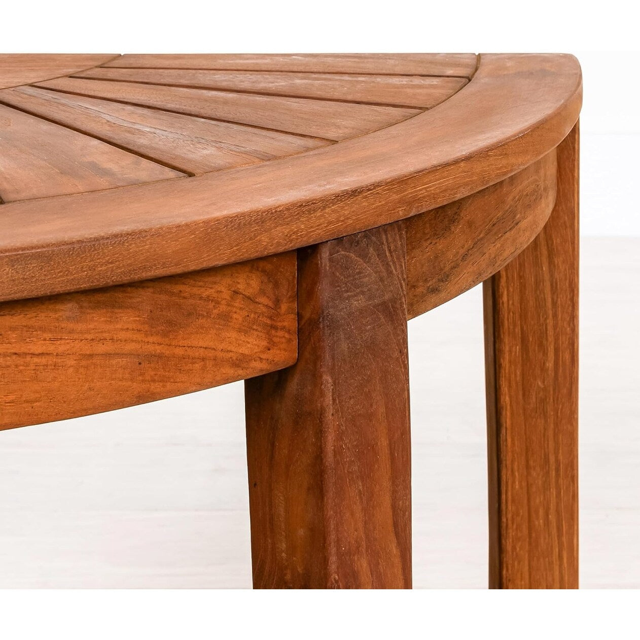 Tavolo/panca da doccia in teak indonesiano Aurora Home