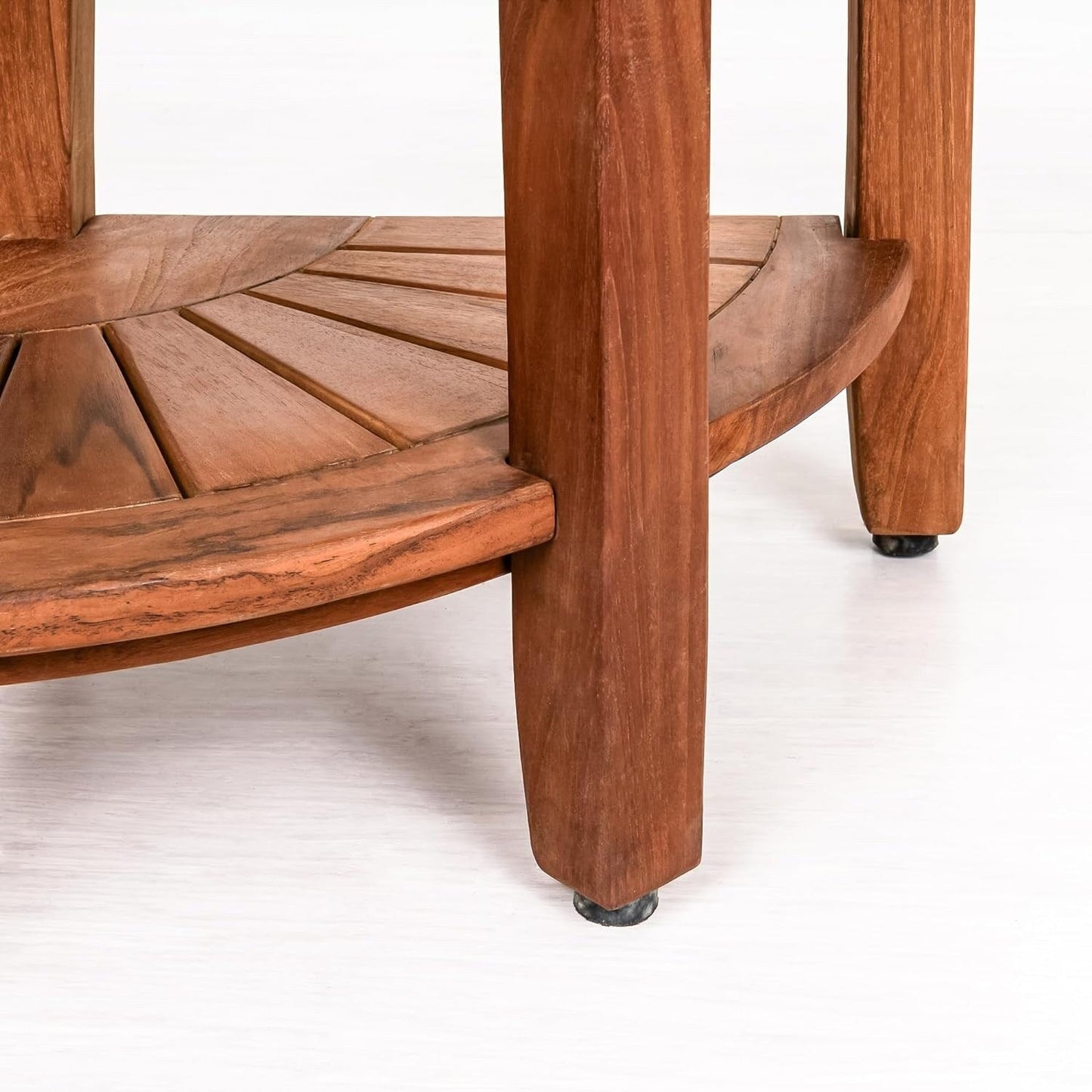 Tavolo/panca da doccia in teak indonesiano Aurora Home