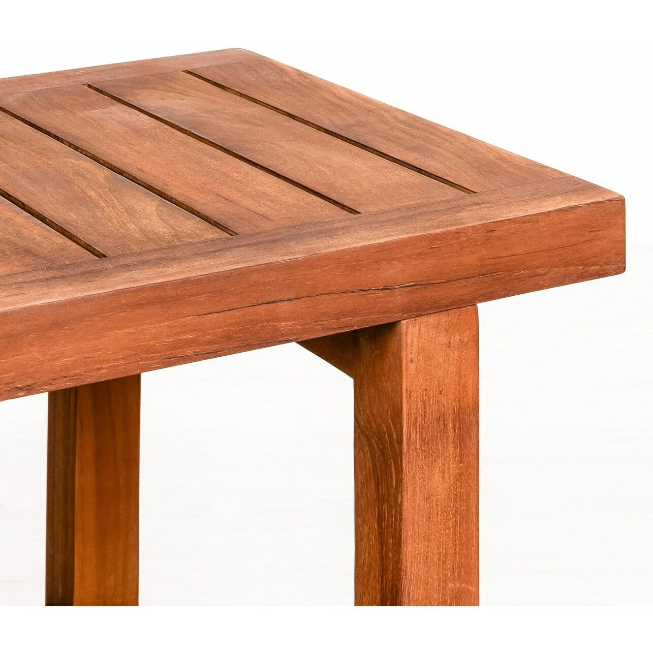 Tavolo/panca da doccia in teak indonesiano Aurora Home