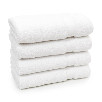 Autentici asciugamani da bagno in cotone turco per hotel e spa (set da 4)
