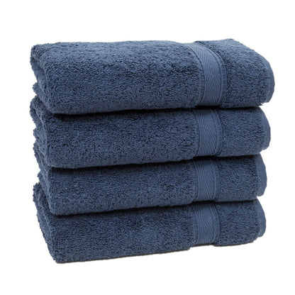 Autentici asciugamani da bagno in cotone turco per hotel e spa (set da 4)