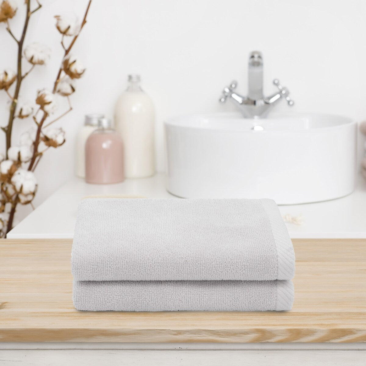 Autentici asciugamani Ediree in cotone turco al 100% per hotel e spa - Set da 2