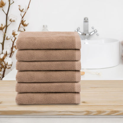 Autentici asciugamani Ediree in cotone turco al 100% per hotel e spa - Set da 6
