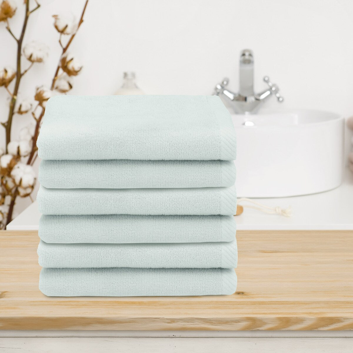 Autentici asciugamani Ediree in cotone turco al 100% per hotel e spa - Set da 6