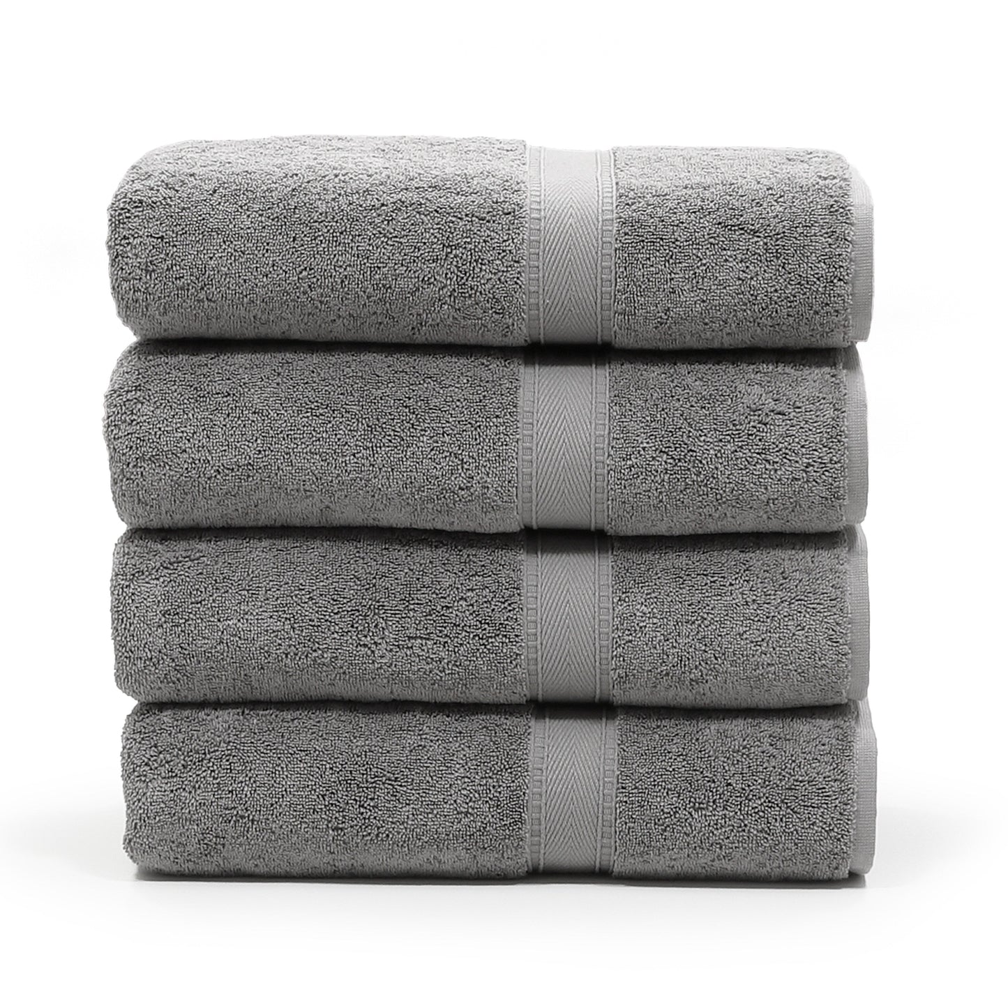 Autentici asciugamani da bagno in cotone turco per hotel e spa (set da 4)