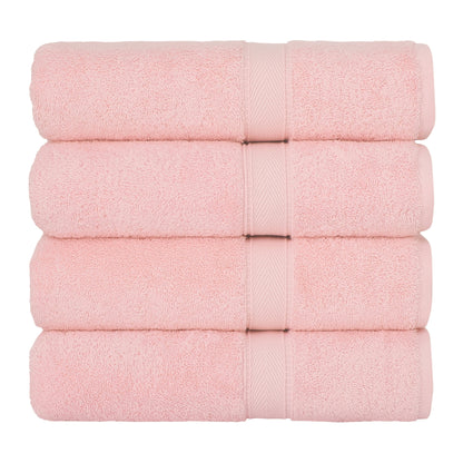 Autentici asciugamani da bagno in cotone turco per hotel e spa (set da 4)