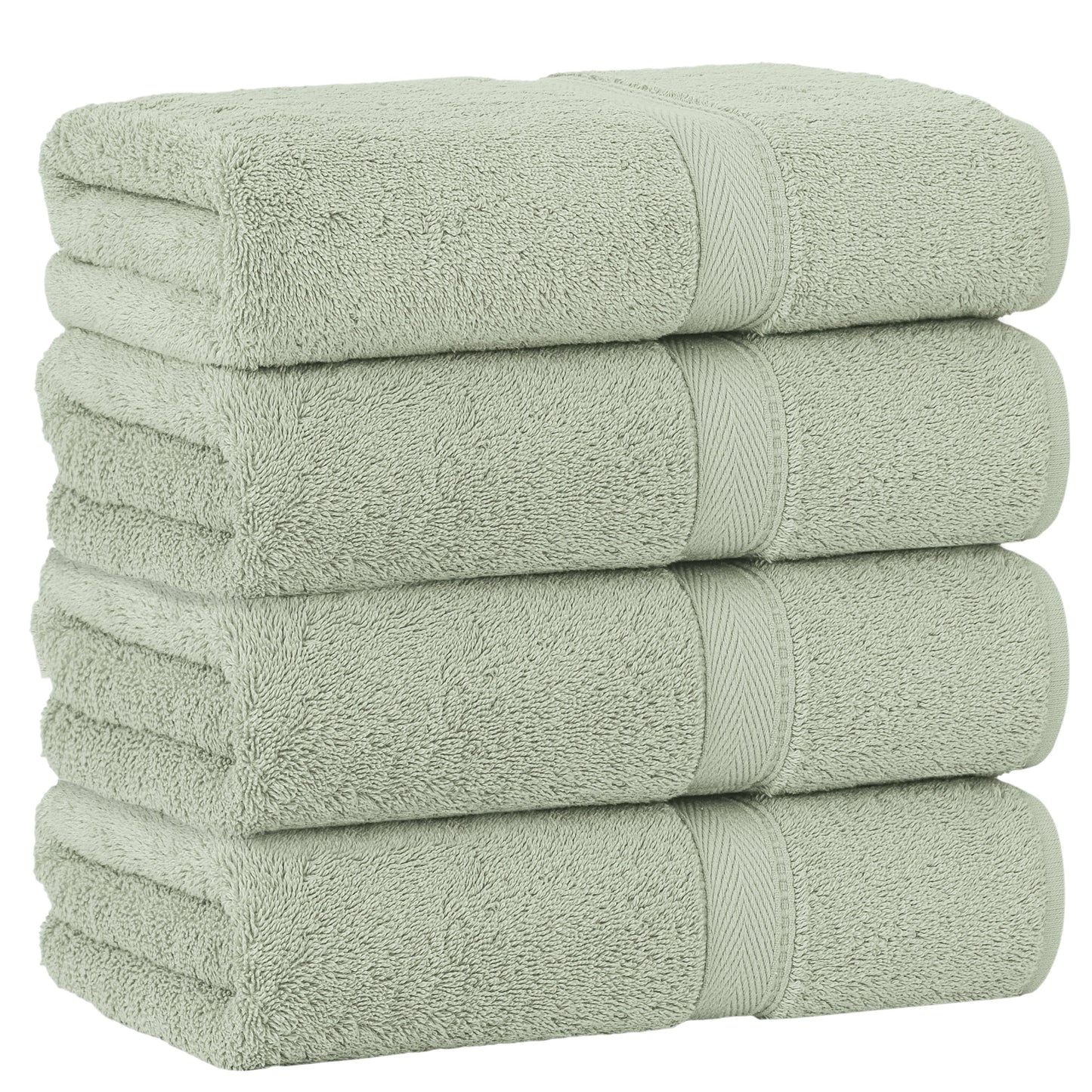 Autentici asciugamani da bagno in cotone turco per hotel e spa (set da 4)