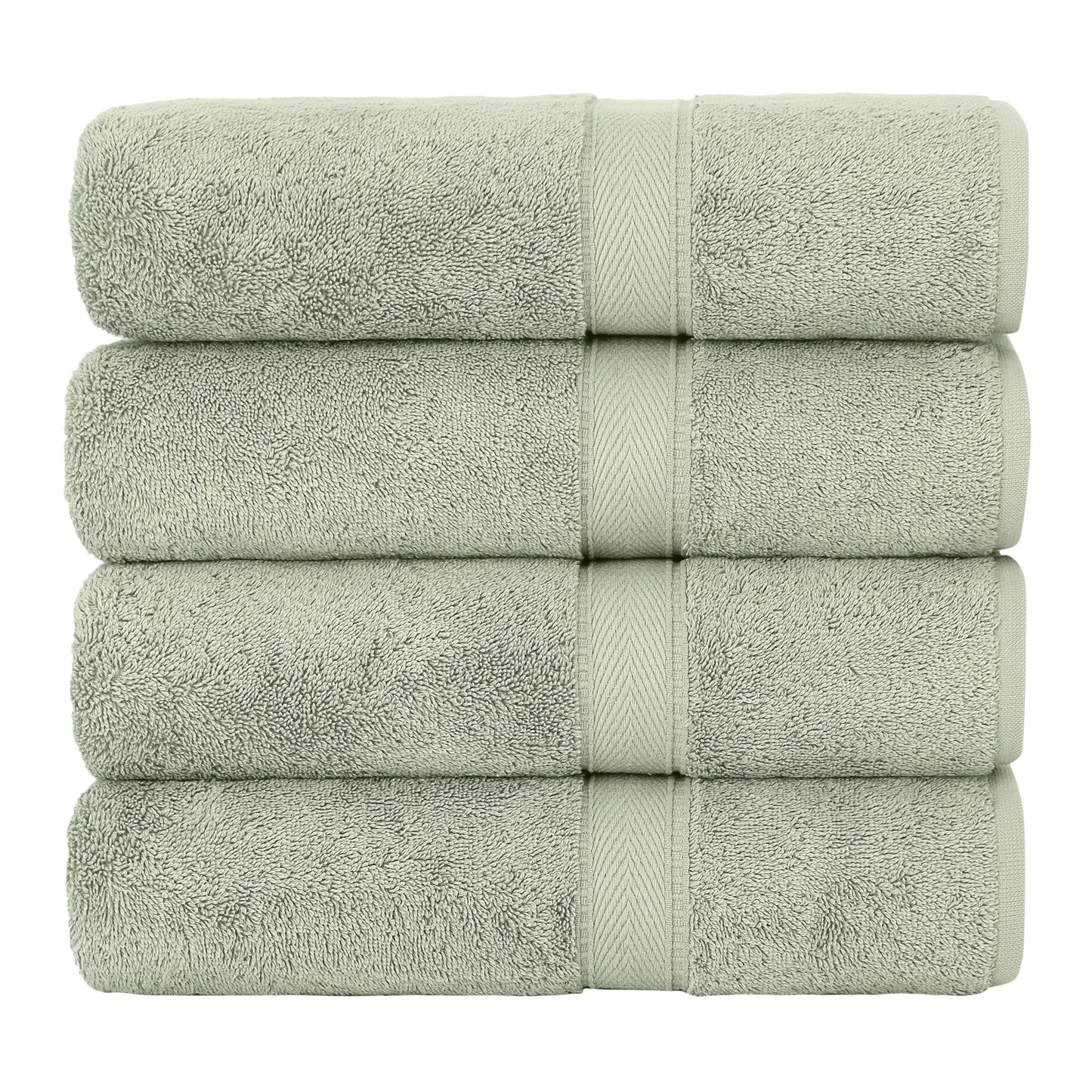 Autentici asciugamani da bagno in cotone turco per hotel e spa (set da 4)