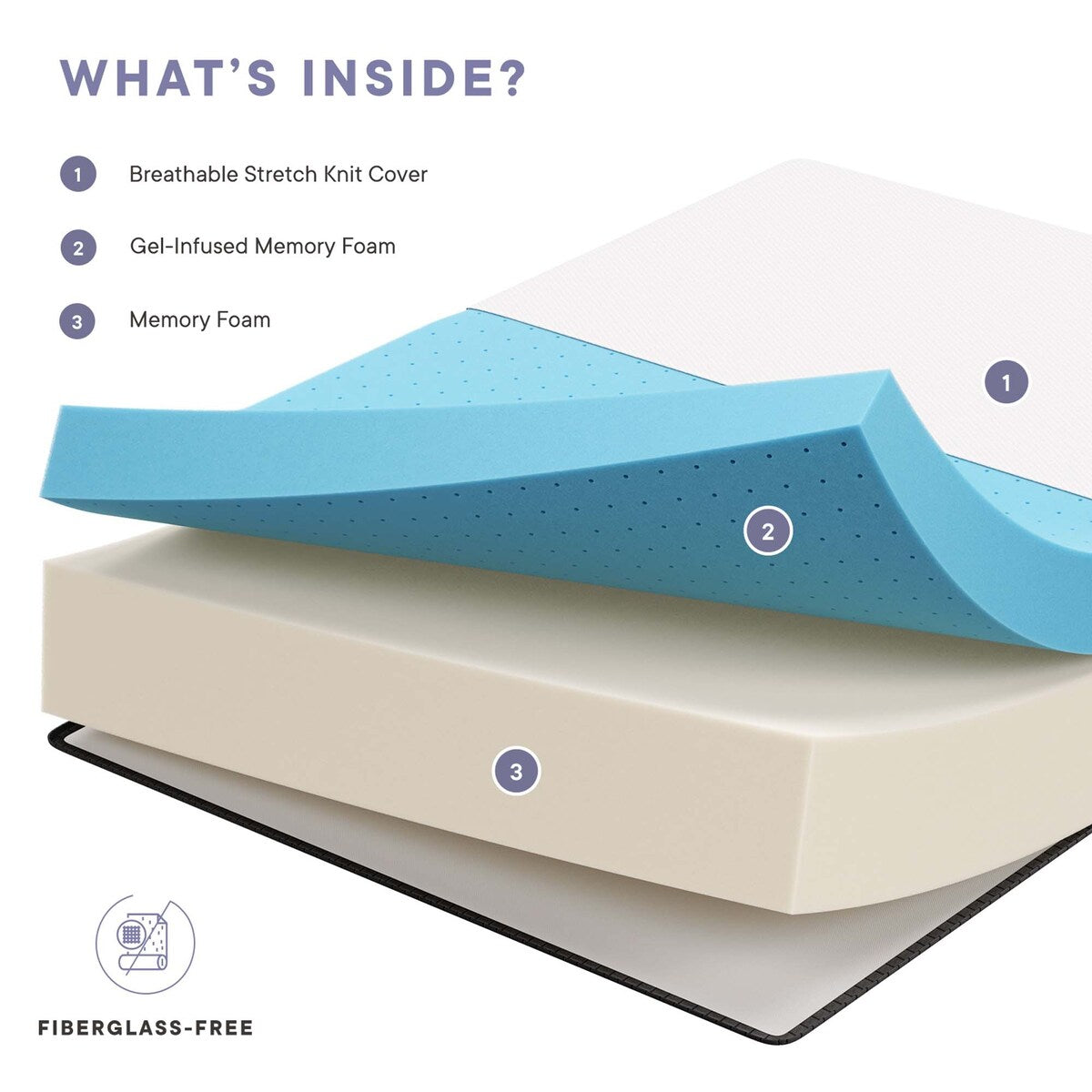 Materasso in memory foam Aveline 16
