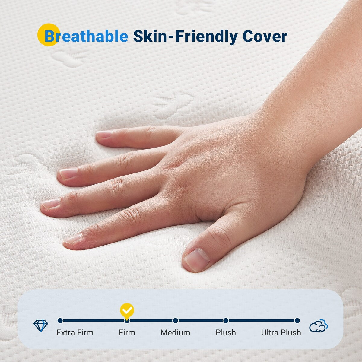 Materasso in memory foam Avenco da 12''