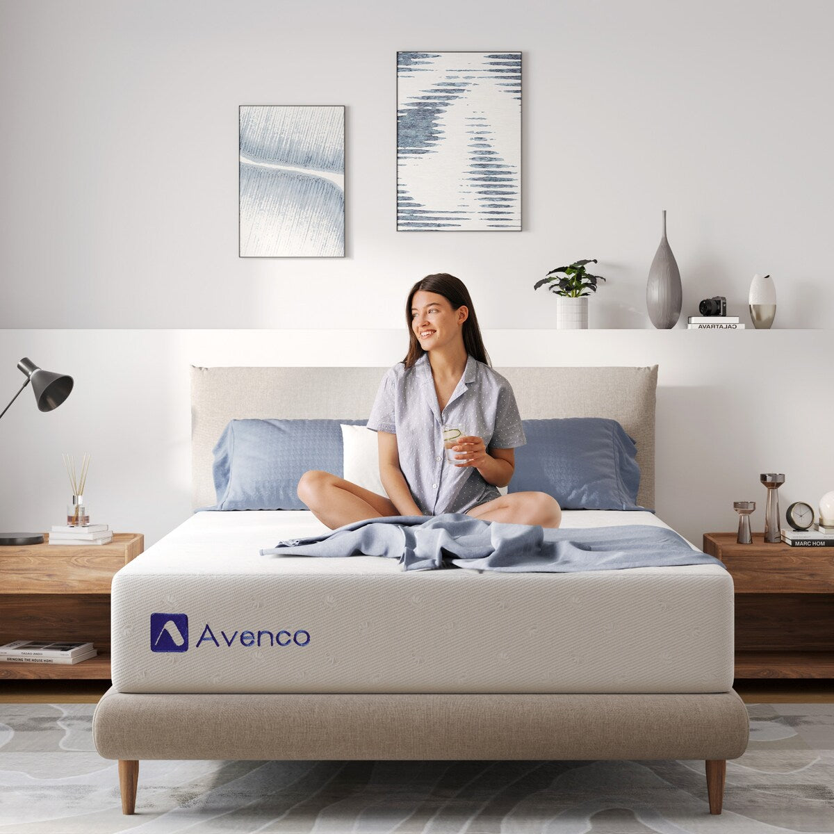 Materasso in memory foam Avenco da 12''