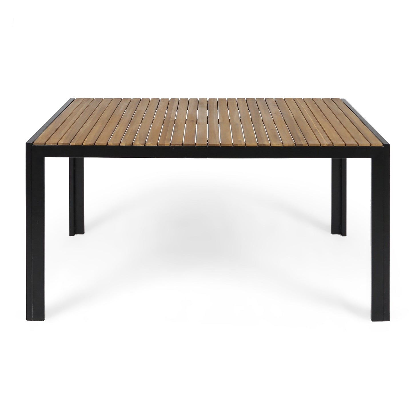 Set da pranzo da esterno Azalea in legno e resina da 7 pezzi di Christopher Knight Home