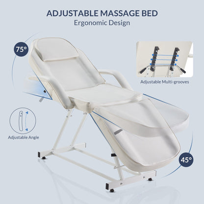 BELLAVIE Sedia da tavolo regolabile per salone di bellezza e spa per tatuaggi