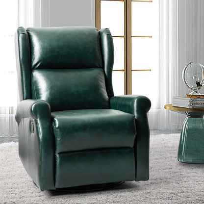 Sedia girevole per bambini Baksoho Contemporary in similpelle con base in metallo di HULALA HOME