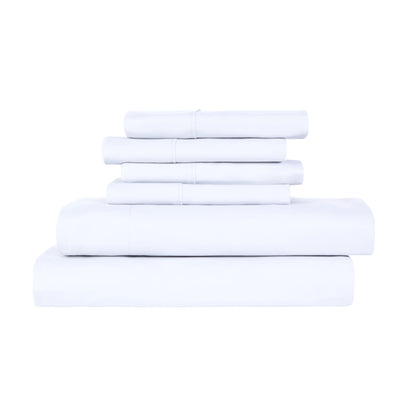 Set di lenzuola di lusso in bambù da 6 pezzi
