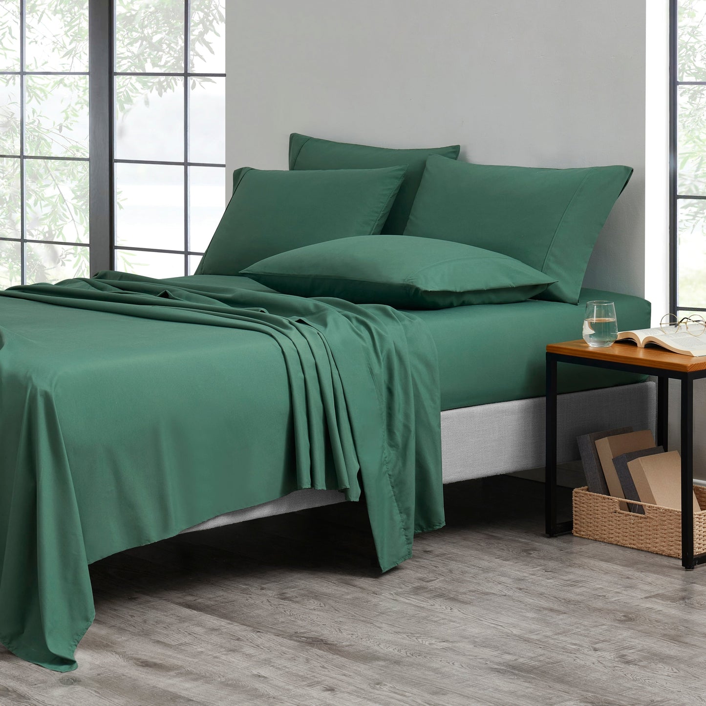 Set di lenzuola di lusso in bambù da 6 pezzi