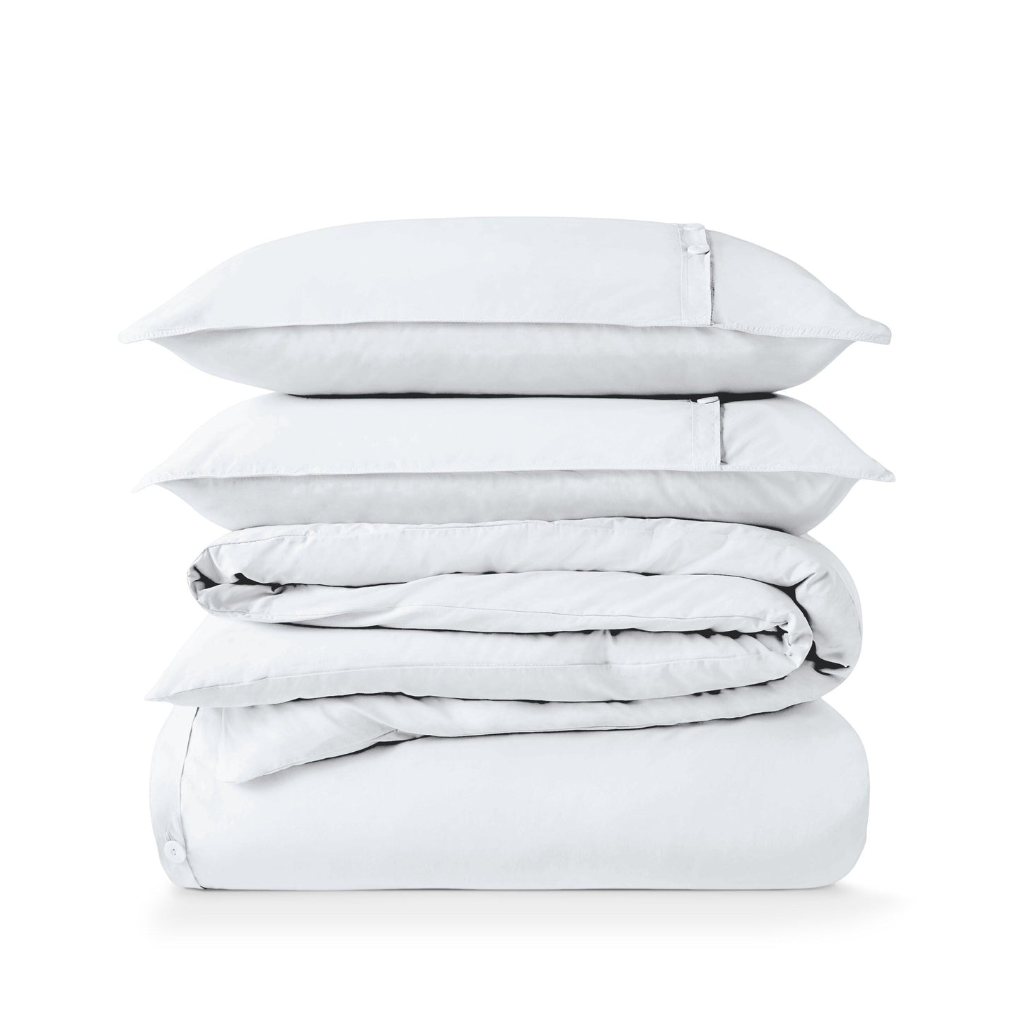 Set copripiumino in percalle di cotone biologico Bare Home