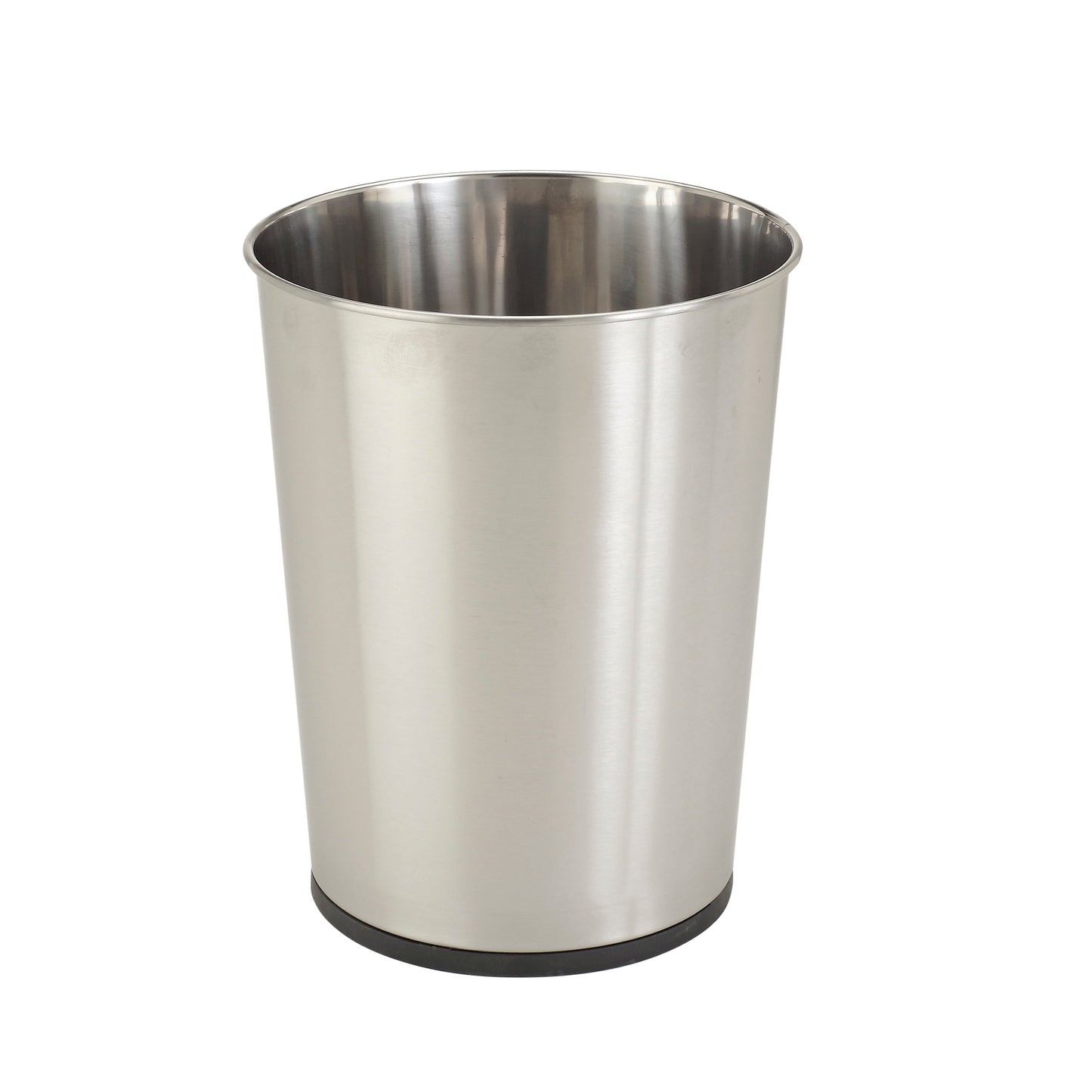 Cestino per la spazzatura in acciaio inossidabile Bath Bliss Silver - 7,7 x 9,6