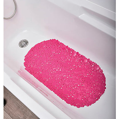 Tappetino antiscivolo ovale per vasca da bagno Bubbles 28 L x 15 W