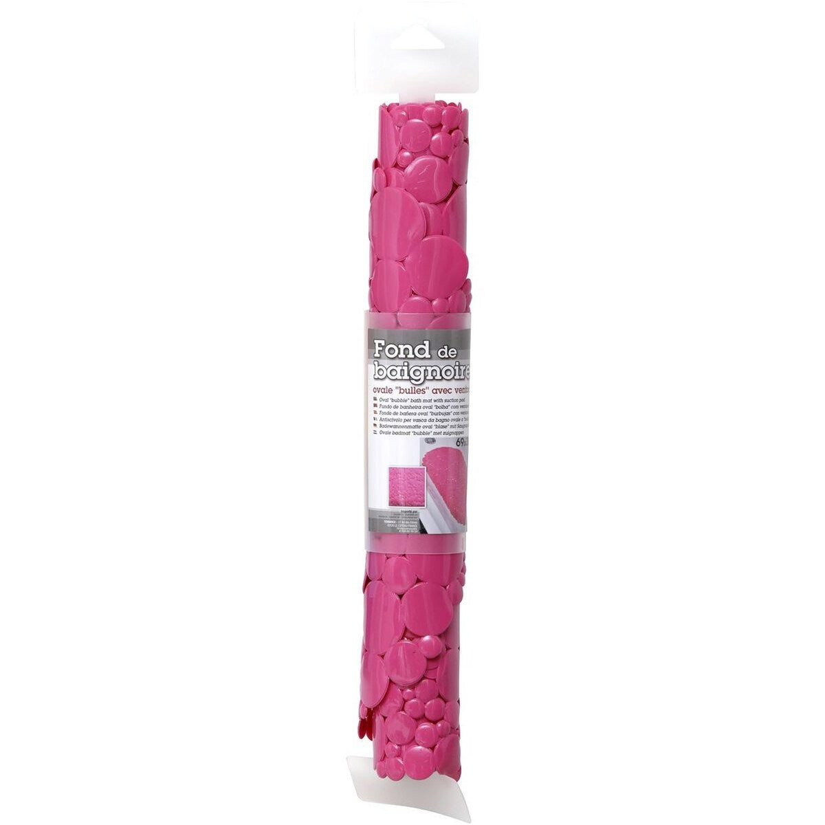 Tappetino antiscivolo ovale per vasca da bagno Bubbles 28 L x 15 W