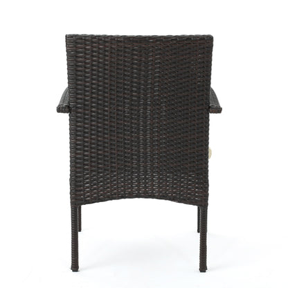 Set da pranzo per esterni Bavaro in acacia da 7 pezzi di Christopher Knight Home