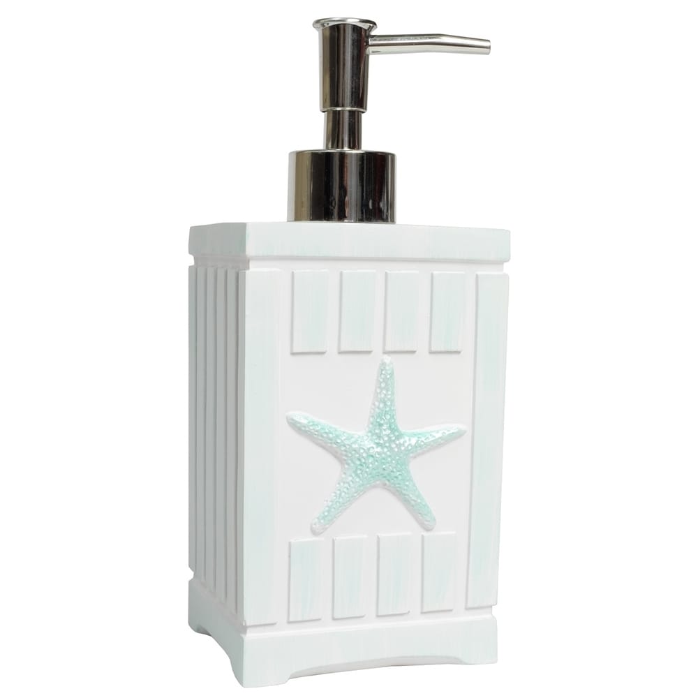 Accessori da bagno artigianali con conchiglie da spiaggia