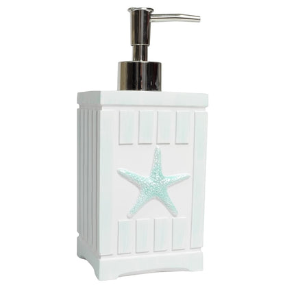 Accessori da bagno artigianali con conchiglie da spiaggia