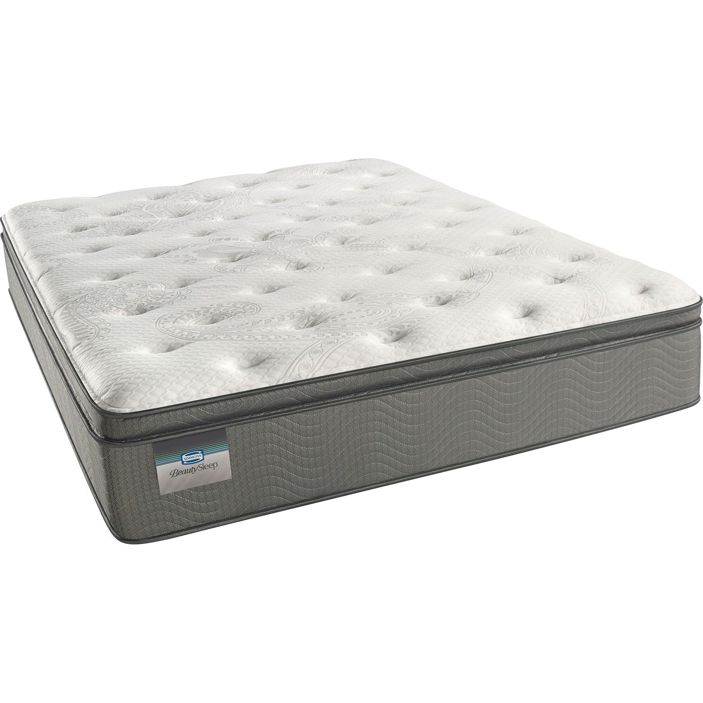 BeautySleep Swanson 12 Luxury Twin-size Set di materassi con cuscino superiore rigido - N/D