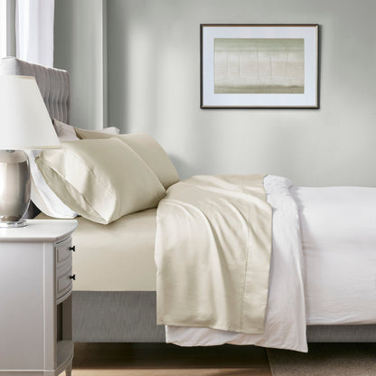 Beautyrest 1000 Thread Count Set di lenzuola rinfrescanti in misto cotone, 4 pezzi
