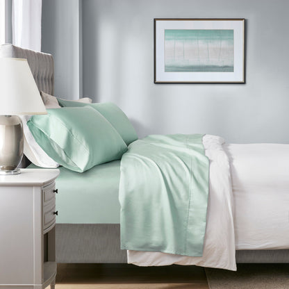 Beautyrest 1000 Thread Count Set di lenzuola rinfrescanti in misto cotone, 4 pezzi