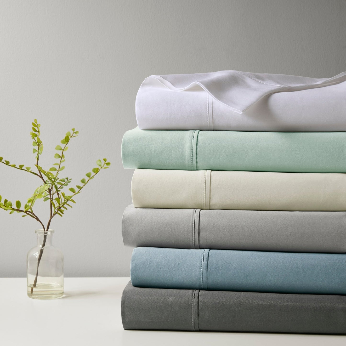 Beautyrest 1000 Thread Count Set di lenzuola rinfrescanti in misto cotone, 4 pezzi