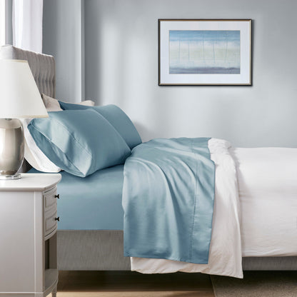 Beautyrest 1000 Thread Count Set di lenzuola rinfrescanti in misto cotone, 4 pezzi