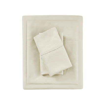Beautyrest 1000 Thread Count Set di lenzuola rinfrescanti in misto cotone, 4 pezzi