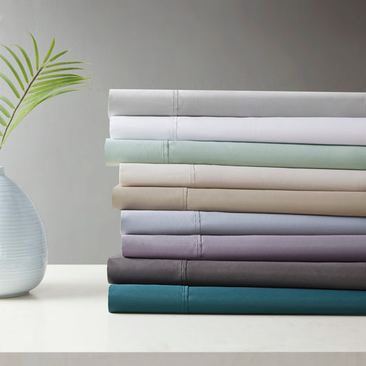 Beautyrest 600 Thread Count - Set di lenzuola rinfrescanti in misto cotone, 4 pezzi